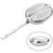 US Military Stainless Steel Camping Mess Kit - Large, Portable Lunch Box with Handle Tray and Frying Pan for Outdoor Activities - Buy Online on GoSupps.com