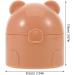 CLISPEED Bo te Poudre pour B b en Plastique Forme D'ours 50 G tui de Voyage R utilisable pour Houppette Corps Pot Herm tique Protection Peau Sensible Portable et Pratique pour Soins - Buy Online on GoSupps.com