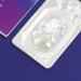 Natural Gray Contact Lenses - Silicone Comfort Novelry Color Rose Gray 1 Pair with Container Diopter -1.00 Dia 14.00mm - Buy Online on GoSupps.com