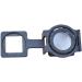 Magnifier Scale Glass 10x Latitude and Longitude Density Mirror to See Dot Textile Fabric Professional Inspection High Desk Magnifier Good Times - Buy Online on GoSupps.com