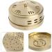 2 Pcs Portable Copper Acupuncture Moxa Box Moxibustion Therapy Moxa Stick Burner Box - Buy Online on GoSupps.com