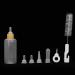 Durable 60ml Pet Milk Bottle for Puppies & Kittens | Breeding Bottle with Nipple Brush Set - Yellow - Buy Online on GoSupps.com