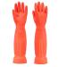 YIOIY Cleaning Gloves Waterproof and Oil-resistance Rubber Glove for kitchen Cleaning (Red M)
