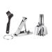 Hemoton 1set Set Nose Hair Electric Trimmer for Women Nose Hair Removal Device Lady Shaver Men Nose Grooming Mens Razors Portable Miss Combination Stainless Steel 303