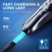 Head Shaver for Men - Rechargeable Waterproof Electric Razor & Beard Trimmer | Fast Charging USB Shaving Machine - Buy Online on GoSupps.com