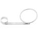 Hair Dryer Holder - Hands-Free Galvanized Stainless Steel Salon Accessory for Easy Styling - Buy Online on GoSupps.com