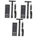 Magiclulu 3 sets manual razor per shaver razor Savering razor razor metal beard razor razor razor razor double razor old -fashioned rim man