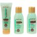  KATIVA Kativa Oil Control Kit for Oily Hair 3 x 50 ml | Contains: pre-shampoo shampoo and conditioner | Controls oily partings | Purifying Clay a blend of citrus fruits and menthol - Buy Online on GoSupps.com