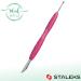 STALEKS UNIQ PQ-11/2 Double Manicure Instrument with Silicone Grip (Ring + Hoof Sticks) - Buy Online on GoSupps.com