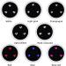 Dental Tooth Gem Crystal Diamond Ornament - 3pcs/Box Heart-Shaped Teeth Jewelry Crystal Decoration Studs for Teeth Whitening (Color 01) - Buy Online on GoSupps.com