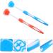 Magiclulu 2-Piece Dental Cleaning Brush Set - Scrub & Coat Tools for Adults - Effective Oral Care - Buy Online on GoSupps.com