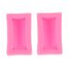 OUNONA 2pcs Gold Brick Mold Fondant Crystal Epoxy Dolls House Food Bar Bullion Mold Chocolate Mold Cereal Molds Candy Mould Keyring Display Stand Fudge Festive Silica Gel Chocolate Stick