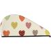 Microfiber Hair Drying Cap - Heart Polka Dot Soft Absorbent Towel Wrap for Quick Drying Curly Long & Thick Hair - Buy Online on GoSupps.com