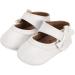 LACOFIA Baby Girls Ballerina Mary Jane Shoes | Anti-Slip Prewalkers 3-6 Months | White - Buy Online on GoSupps.com