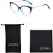 Shop Ljczka Vintage Cat Eye Blue Light Filter Glasses for Women - Metal Frame Gradient Color Anti-Fog - Buy Online on GoSupps.com