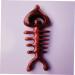 Fomiyes Fishing Bones Shaped Massager - Creative Wooden Gua Sha Ridge Comb for Scalp & Body Massage - Rosewood Meridian Relief - Buy Online on GoSupps.com