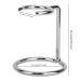 Premium Stainless Steel Shaving Brush Stand - Artistic Lightweight Holder for Men | Safety Razor Brush Kit - Buy Online on GoSupps.com