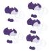 NOLITOY 20 Pairs Half Size Pad Foot Pads Shoe Toe Filler Forefoot Insoles Foot Protection Insoles Forefoot Pads Women Comfort Heels Forefoot Gel Pad Girl Child High Heel Half Pad