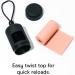 Wild One Dog Poop Bag Holder & Dispenser | Leak Proof & Easy Twist Top | Includes 1 Roll | Black - Buy Online on GoSupps.com