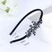 FRCOLOR Embellished Headband Crystal Rhinestones Fashion Headband Women Rhinestone Flower Headband Wedding Party Hair Hoop Band Hairband Headwear Flower Hair Accessories Color 4 - Buy Online on GoSupps.com