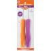 AKB Purple and Orange Ergonomic Loom Knit Hook Set - 2 Pack - Buy Online on GoSupps.com