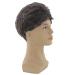 Ansenesna Brown Short Wig for Men - Afro Curls Gray Hair Wig | Stylish & Comfortable - Buy Online on GoSupps.com
