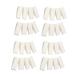 FRCOLOR 32pcs Triangle Sponge Manicure Foam Wedges Makeup Nail Sponge Makeup Foam Wedges Triangle Puff Makeup Cosmetic Sponge Wedges Cosmetic Puff Trigwell Puff White Sponge Wedge Shape