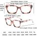 Retro Spring Hinge Women's Readers | Blue Light Blocking Square Glasses | Floral Pink & Grey Tortoise - Perfect for Men & Women - Buy Online on GoSupps.com