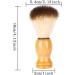 2 PCS Handcrafted Horsehair Bristle Shaving Brush Set for Men - Buy Online on GoSupps.com