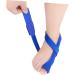 BESPORTBLE 3pcs Toe Strap Toe Splitter Set - Health Protective Separator Stretchy Stretcher - Blue Comfortable Cloth Toe Divider x3pcs - Buy Online on GoSupps.com