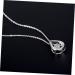 PRETYZOOM 1pc Neck Pendant Drop Necklace Fashion Necklaces for Women Clavicle Chain Miss Sweater Chain Zircon - Buy Online on GoSupps.com