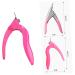 FOMIYES Toenail Trimmer 2pcs Pedicure Tools Manicure Tools Nail Tips Nail Care Tools ingrown toenail Tool Pedicure Clip Stainless Steel Nail Tip Trimmer U Shape Nail Clipper Slicer Gel - Buy Online on GoSupps.com