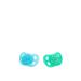 Twistshake pacifier pastel blue green 0-6 months 2-piece Pastel Baby Blue/Mint Green 78285