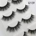 ZATTHU 3D Eyelashes 4 Pairs of Handmade Eyelashes Natural Thick Eyelashes Set Eyelash Eyelashes-G109 - Buy Online on GoSupps.com