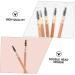 CANIGHT 2pcs Double Ended Eyebrow Pencil with Brush Women Brow Pencil Dark Brown Eyebrow Pencils Wood - Buy Online on GoSupps.com