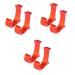 Alipis 6 Pcs Towel Hook Behind Door Hooks Removable Wall Hooks Door Hooks Screw in Dolphin Bearing Clothing