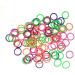 500 Pack 1/4 inch Neon Medium Force Orthodontic Elastic Rubber Bands for Hair Styling + FREE Elastic Placer by AdentalZ - Buy Online on GoSupps.com