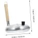 PRETYZOOM 1pc Frying Pan Paella Skillet Pan Pizza Pan Deep Frying Pot Japanese Frying Pot Flat Breakfast Grill Pan Frying Skillet Oven Pans Frying Wok with Cover Wood Small Pan 16c - Buy Online on GoSupps.com
