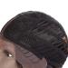 JOEDIR PERCOIS Lace Front Wigs 60cm - Long HD Transparent Synthetic Wig for Women - 130% Density Black Hair - Buy Online on GoSupps.com