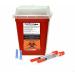 OakRidge Products 1 Quart (Pack of 5) Syringe Disposal Containers - Safe Needle Disposal - Buy Online on GoSupps.com