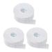 Beaupretty Accessories Hats 3 Rolls of Hat Sweat Protectors Breathable Absorption Pads Sticky Sweat Liners Hat Hard Hat Lids White
