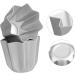 PRETYZOOM 6 Pcs Octagonal Cake Mold Baking Pan Roasting Pan Mini Paper Cups Cake Baking Mold Dessert Non Stick 7.5x7.5x6.5cmx3pcs Silverx3pcs - Buy Online on GoSupps.com