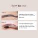 Buy ETUDE Bare Edge Brow Fixer (23AD) - Natural Look Brow Mascara | Zero Clump & No Bushy Brows | International Shipping Available - Buy Online on GoSupps.com