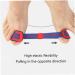 Nylon Elastic Hallux Valgus Trainer - Big Toe Correction Exercise Band for Valgus Relief - Buy Online on GoSupps.com