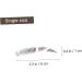 FOMIYES 12 pcs Like Long False D Hair Fake Natural Makeup Sticker Tool Eyebrows Eyebrow Lasting Stickers - Buy Online on GoSupps.com