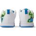 Buy DC Shoes Men's Court Graffik Sneakers 44.5 EU - White Lime Turquoise - Stylish & Comfortable for International Shipping - Buy Online on GoSupps.com