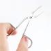 Professional Stainless Steel Eyebrow Tweezers & Scissors | Beveled Tip Beauty Tool for Perfect Eyebrow Shape | Portable & Durable - Buy Online on GoSupps.com