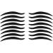  Didiseaon Didiseaon 240 Pairs of Eyelid Tape Invisible Tape Black Eye Pencils Temporary Eyeliner Waterproof Eyelid Tape Double-Sided Adhesive Tape - Buy Online on GoSupps.com