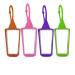 By The Clique Silicon Sleeves for 30ml Pyramid bottles | Set of 4 Bright Colors | Hook to Back Packs Purses and Key Chains Bright Sleeves
