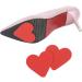 FRCOLOR 4 Pairs Heart High Heel Insoles - Anti-Slip Shoe Grip Pads for Perfect Comfort & Stability - Buy Online on GoSupps.com